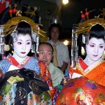 すすきの祭り花魁道中の写真