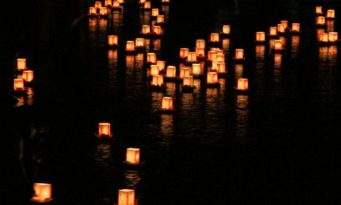 永平寺大燈籠ながし