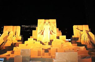 大阪・光の饗宴のイルミネーション写真