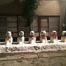 白峰雪だるま祭りの写真